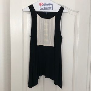Black & white tank top